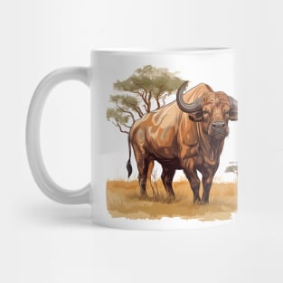 African buffallo Mug